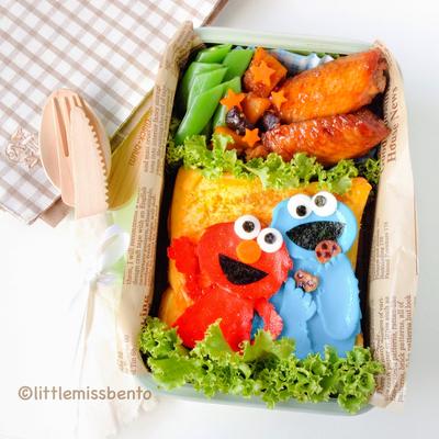 Sesame Street Bento セサミストリートのキャラ弁