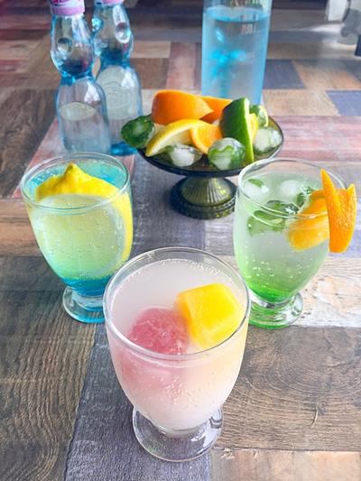 Cocktail　大人縁日ラムラムネ