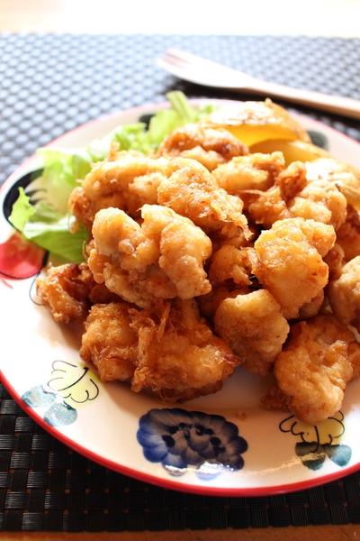 <簡単☆鶏のから揚げ甘酢漬け>