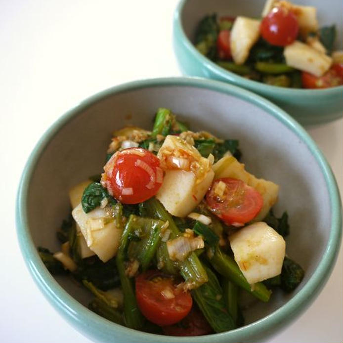 おいしくて栄養たっぷり！小松菜の人気サラダレシピ23選の画像
