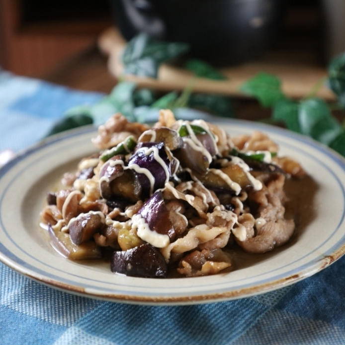 簡単だからお弁当にも♪ なす×ピーマン×豚肉の照り焼きのレシピの画像