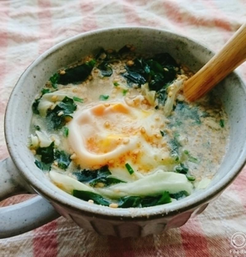 忙しい朝もお腹満足 5分で作る簡単 たまごスープ くらしのアンテナ レシピブログ