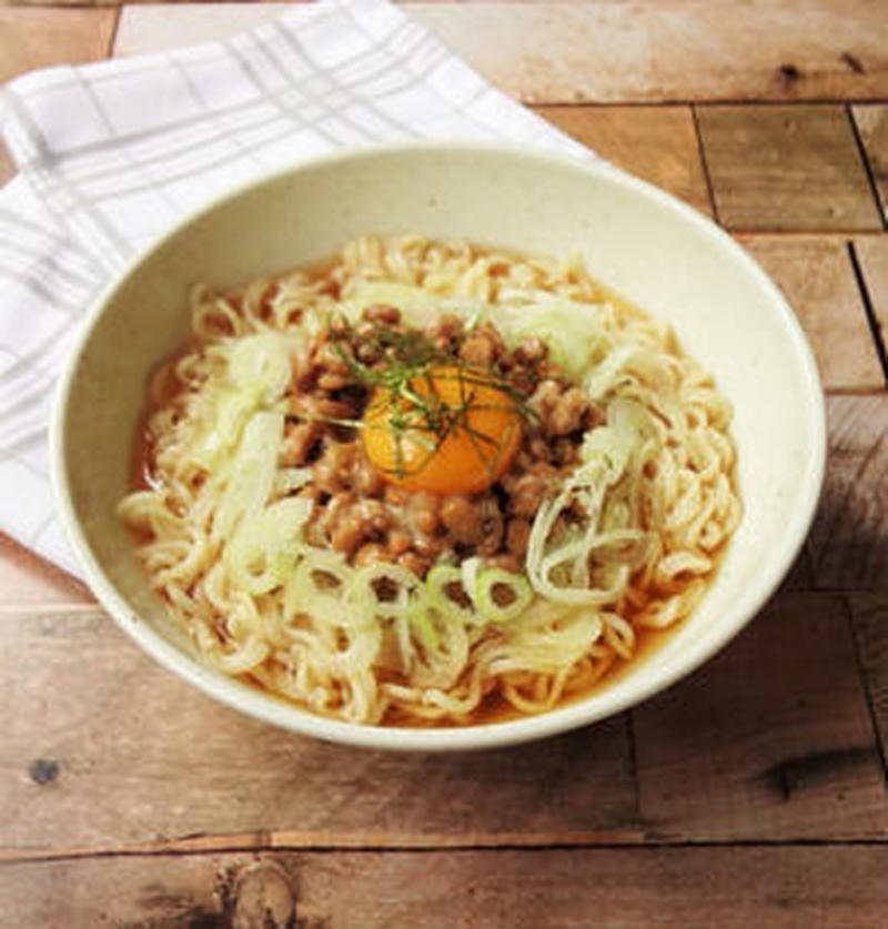 冷やしもあったかもおいしい クセになる 納豆ラーメン レシピ くらしのアンテナ レシピブログ