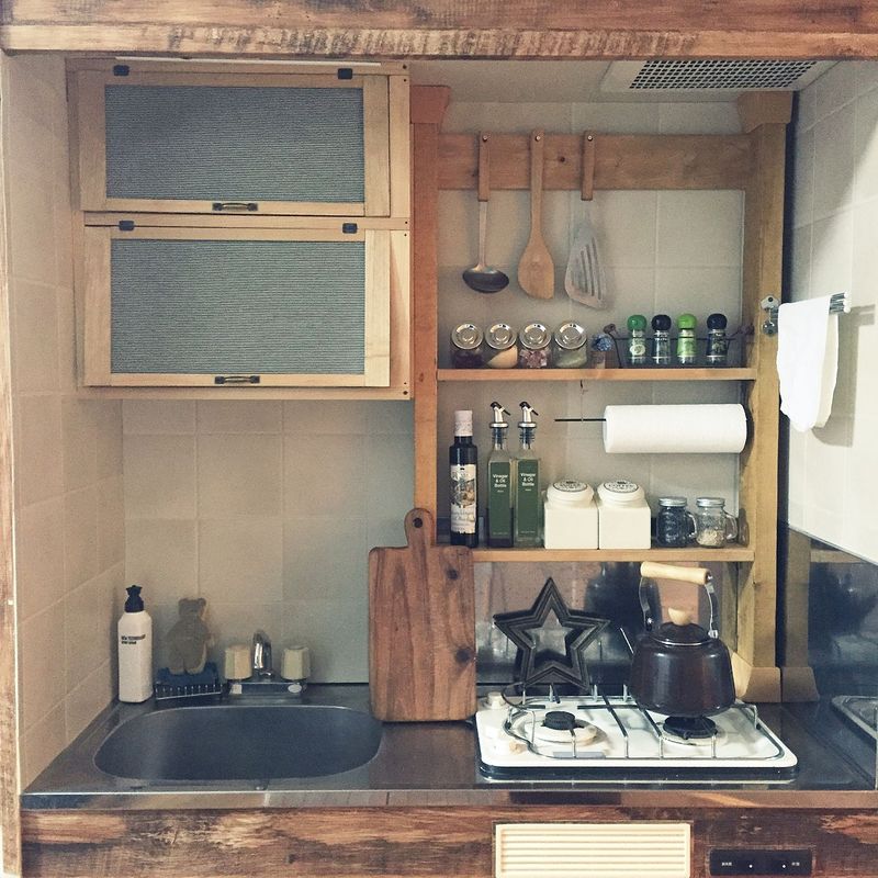 狭くてもおしゃれに ひとり暮らしの素敵キッチンアイデア くらしのアンテナ レシピブログ