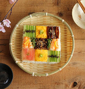 お花見弁当やお祝い御膳に♪モザイク寿司はいかが？