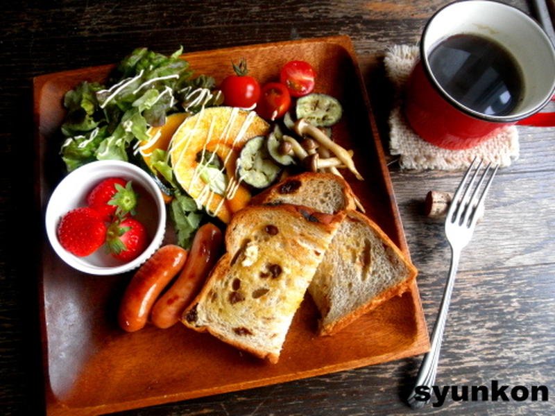 Syunkonカフェ 山本ゆりさんの カフェ風ワンプレート朝食 レシピまとめ くらしのアンテナ レシピブログ
