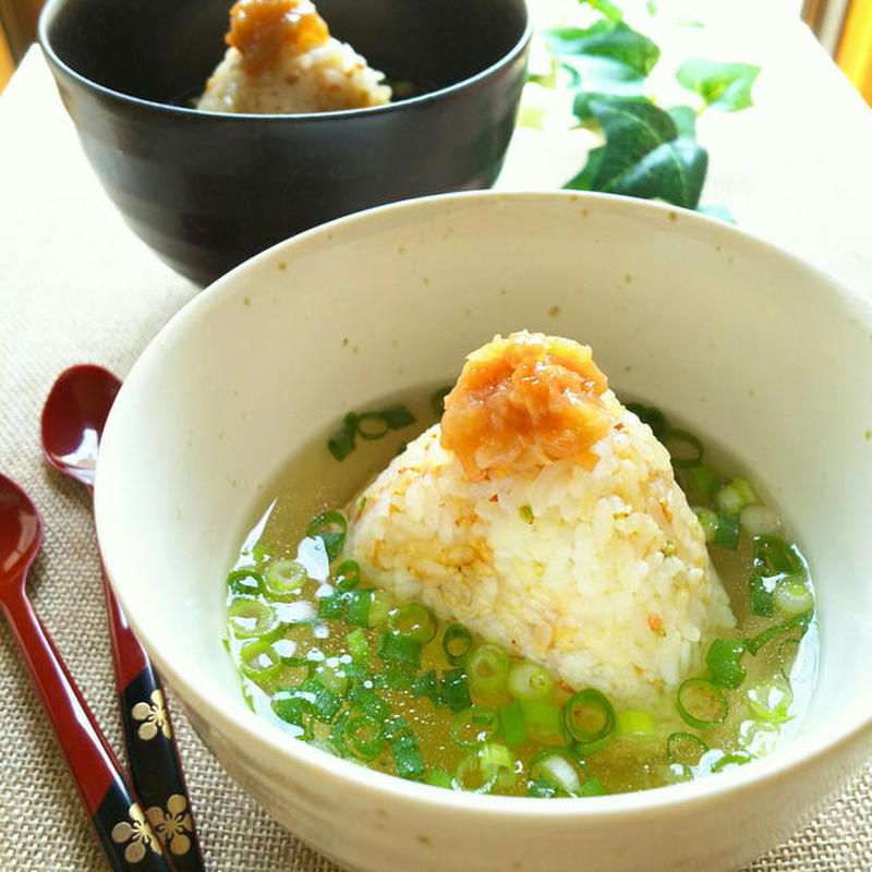 サラッと香ばしい 焼きおにぎり お茶漬け は朝食や夜食にも くらしのアンテナ レシピブログ