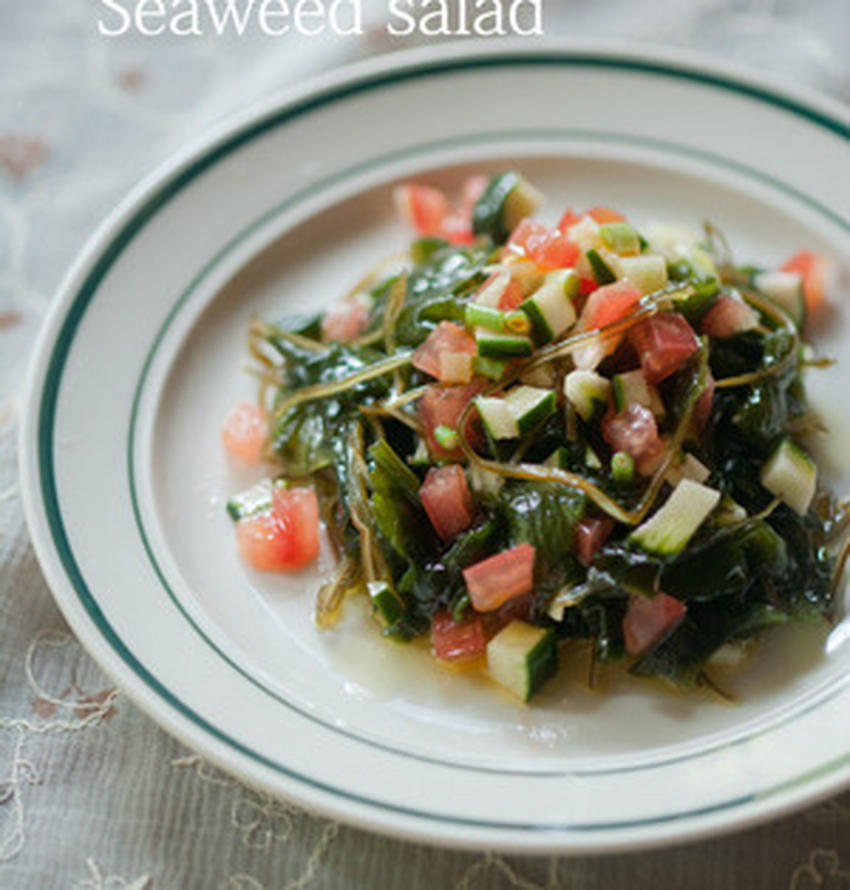組み合わせで食感も楽しめる♪簡単＆栄養満点「海藻サラダ」