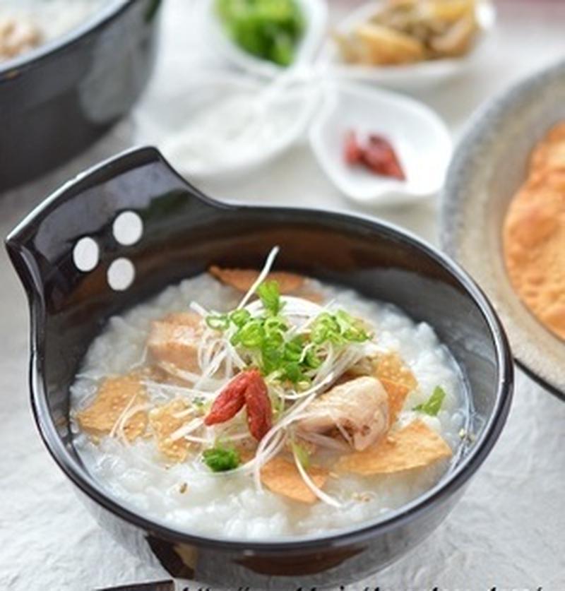 朝食や夜食にも 優しい味で旨みたっぷり 中華粥 レシピ くらしのアンテナ レシピブログ