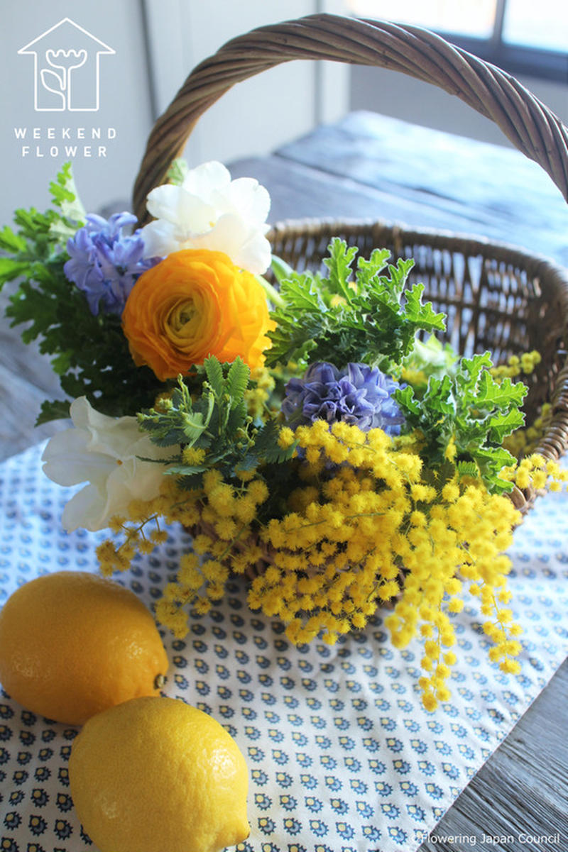 ふわっふわのミモザを飾りたい！春の花とミモザの簡単アレンジ | くらしのアンテナ | レシピブログ