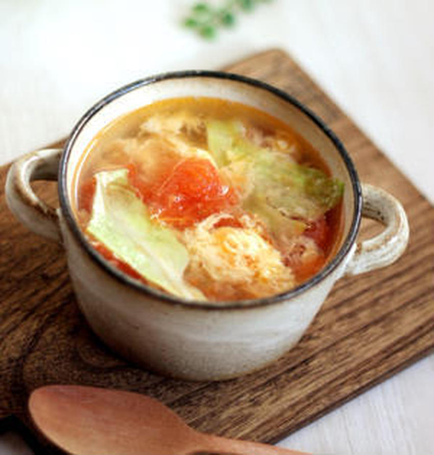 冷え込む朝に！野菜たっぷりお手軽「卵スープ」で温まろう！