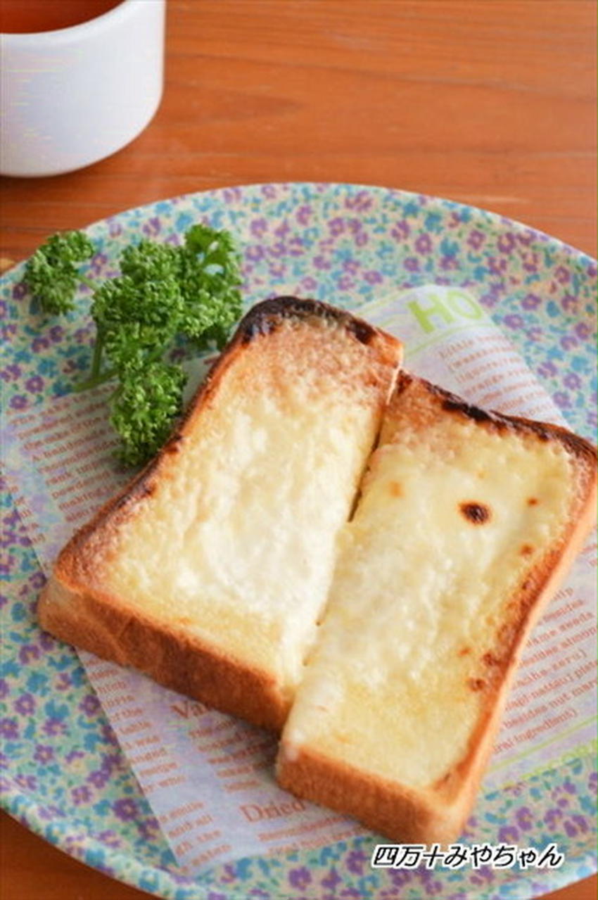 至福の朝ごはん♪作ってみたい「チーズケーキトースト」5選