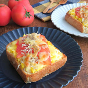 朝食に食べたい！食欲そそる「トマト×食パン」のレシピバリエ