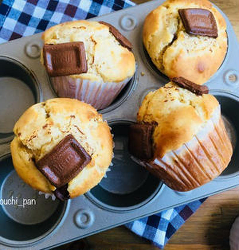 意外とかんたん おやつや朝食に食べたいチョコバナナマフィン くらしのアンテナ レシピブログ