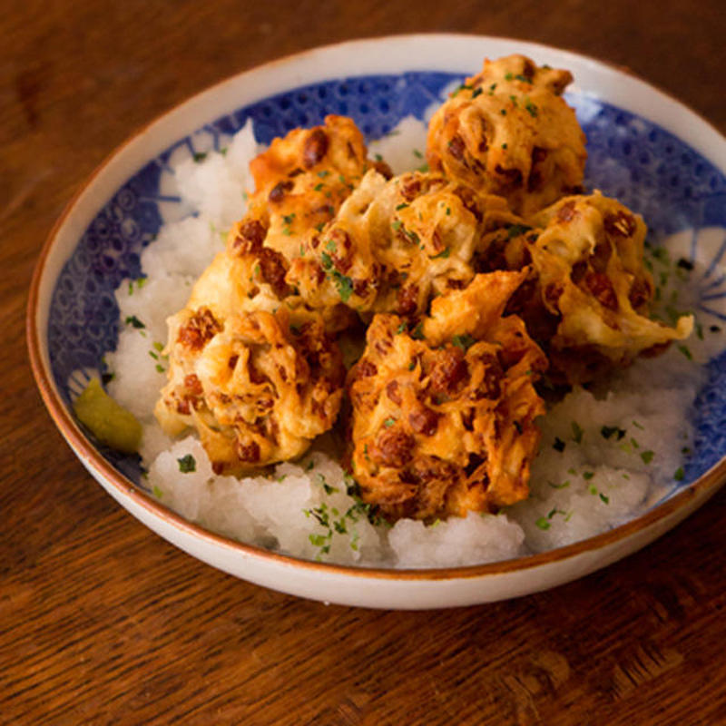 ホクホク食感 納豆 は天ぷらにしてもおいしい くらしのアンテナ レシピブログ