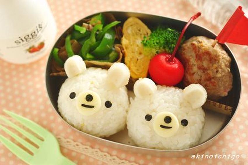 幼稚園弁当の参考に♪akinoichigoさんの簡単・かわいいキャラ弁レシピ