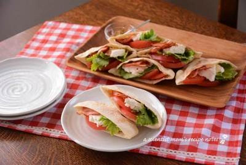 これならピクニックでも食べやすい 簡単 ピタパンサンド レシピ くらしのアンテナ レシピブログ