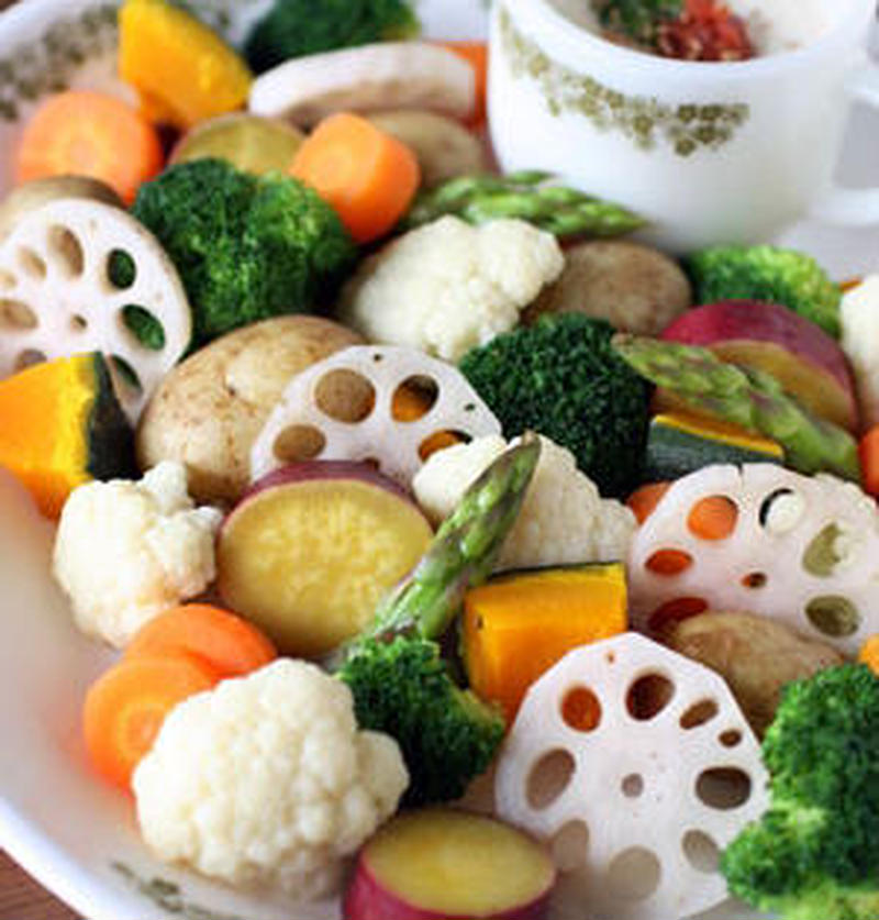 アレンジが楽しい いろんなソースで温野菜サラダを作ってみよう くらしのアンテナ レシピブログ