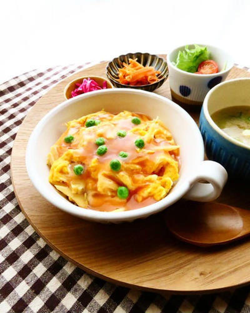 15分で完成 ふわふわとろ り天津飯はいかが くらしのアンテナ レシピブログ