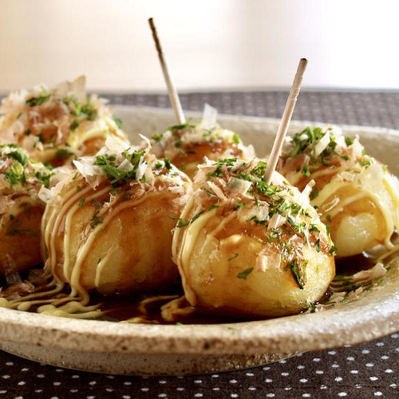 お酒がすすむ たこ焼き風おつまみ がお手軽です くらしのアンテナ レシピブログ