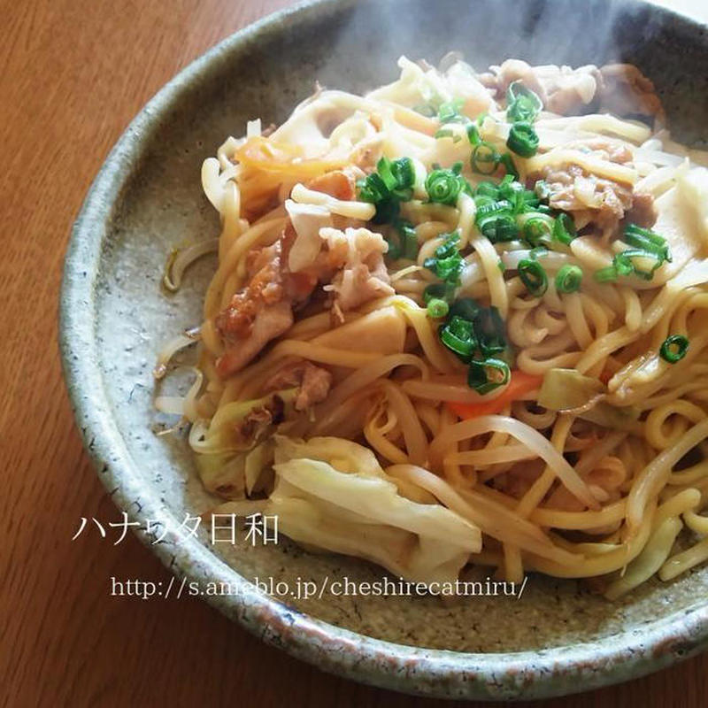 もちもち ガッツリ 焼きちゃんぽん でお腹大満足 くらしのアンテナ レシピブログ