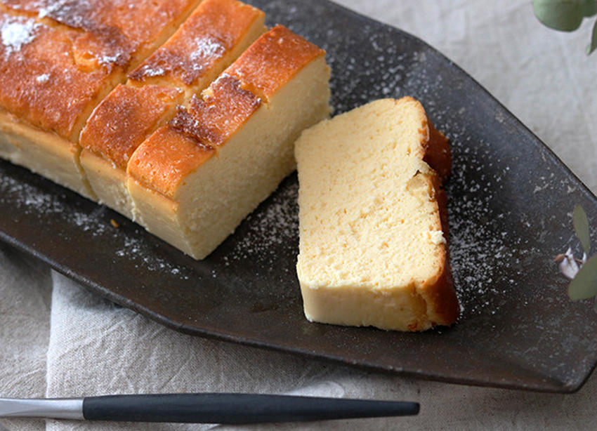 手で混ぜないから簡単！しっとりなめらか「チーズケーキテリーヌ」