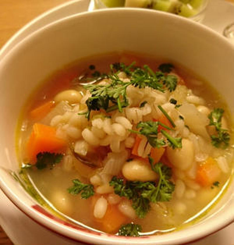 ダイエットに役立てたい もち麦のスープ おすすめレシピ くらしのアンテナ レシピブログ