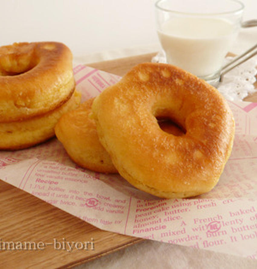 ふんわりもちっと！おうちで作る「豆乳ドーナツ」レシピ