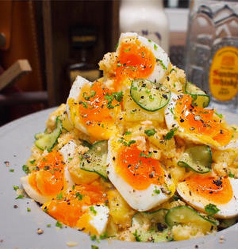 卵がポイント 何度でも作りたい ポテトサラダ レシピ くらしのアンテナ レシピブログ