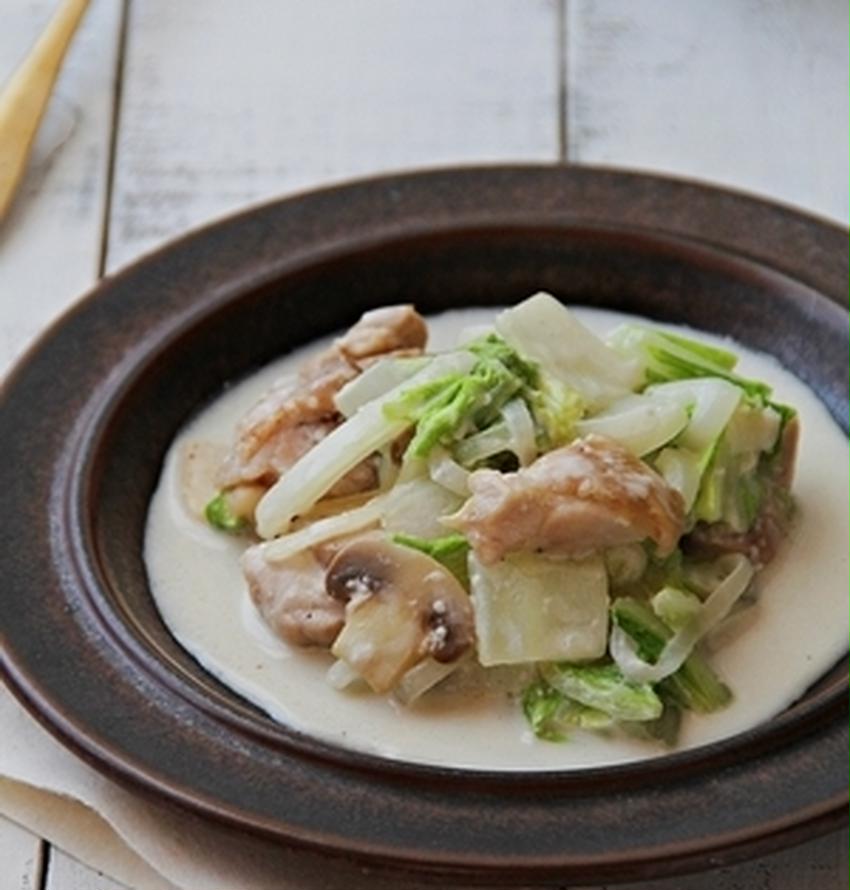 定番食材で作る「鶏肉×白菜」の煮込みおかず