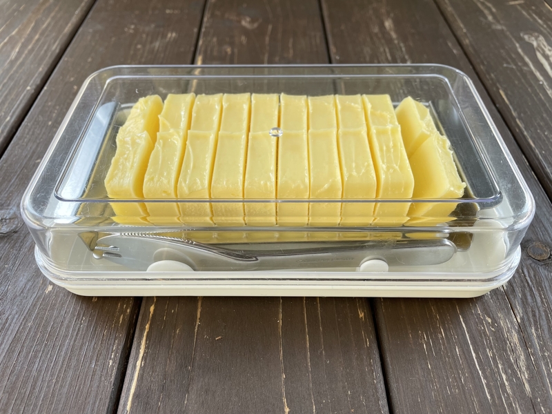 バターを10gずつカットできるバターケース これは便利 Riyusaさんのお気に入り くらしのアンテナ レシピブログ