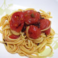 塩こんぶとトマトのパスタ　意外な組み合わせがなかなかマッチ　Tomato &Konbu Pasta
