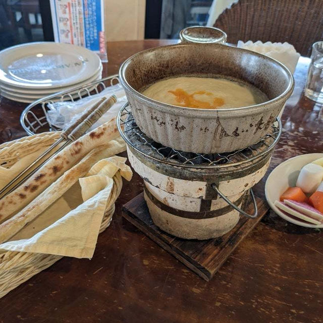 おそとごはん　〜意外なチーズフォンデュ〜