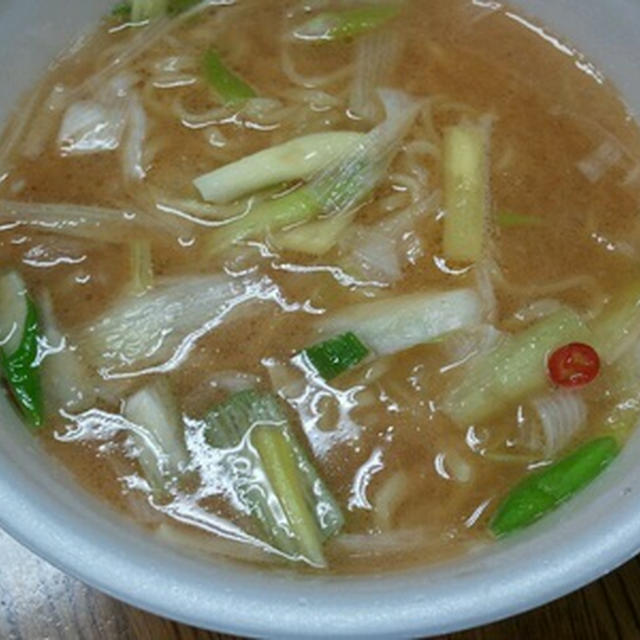珍しくカップラーメン