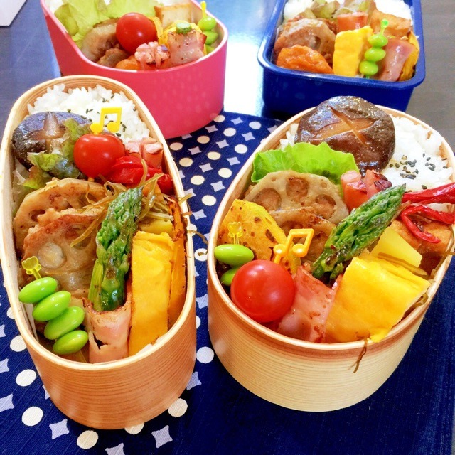 最近のお弁当