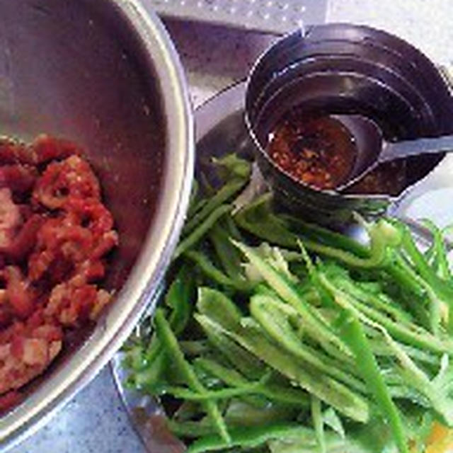 来週は、青椒肉絲！