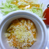 水っぽいかぼちゃと「わた」でも美味しい！スコップコロッケ★（給食に一言・・・）