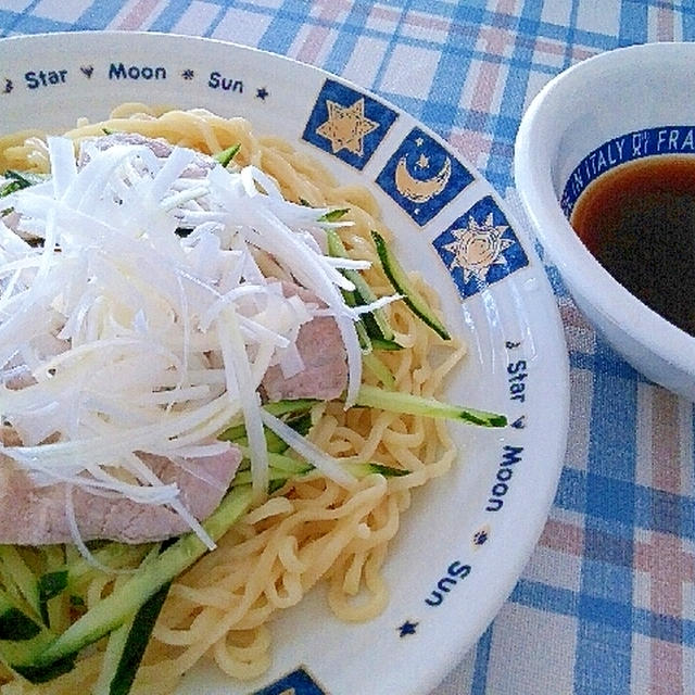 豚しゃぶざるラーメン