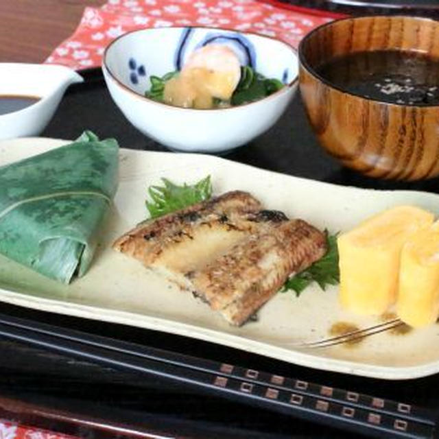 うなぎ蒲焼&うなぎちまきを楽しむランチ♪