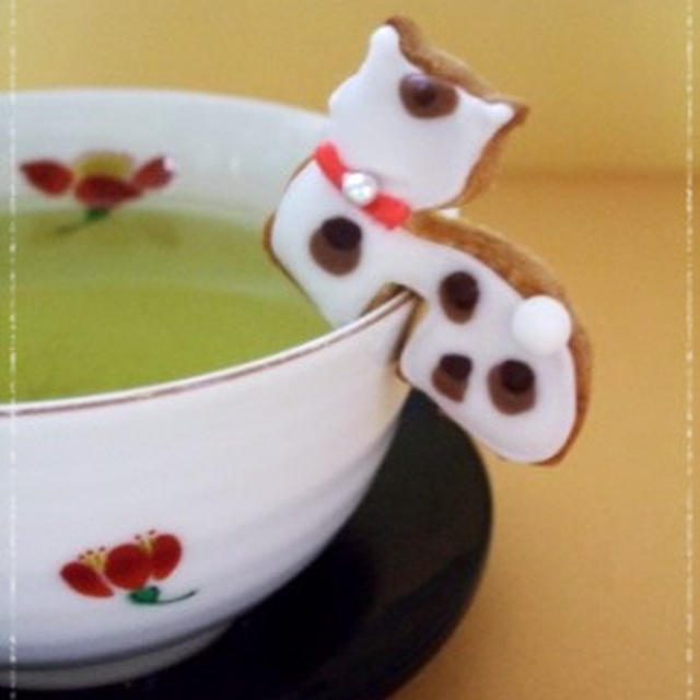 くらしのアンテナ・掲載のお知らせ to ☆茶碗のふちにゃんこ☆クッキー