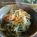 韓国料理　茎わかめの炒め物 by カリフォルニアのばあさんさん