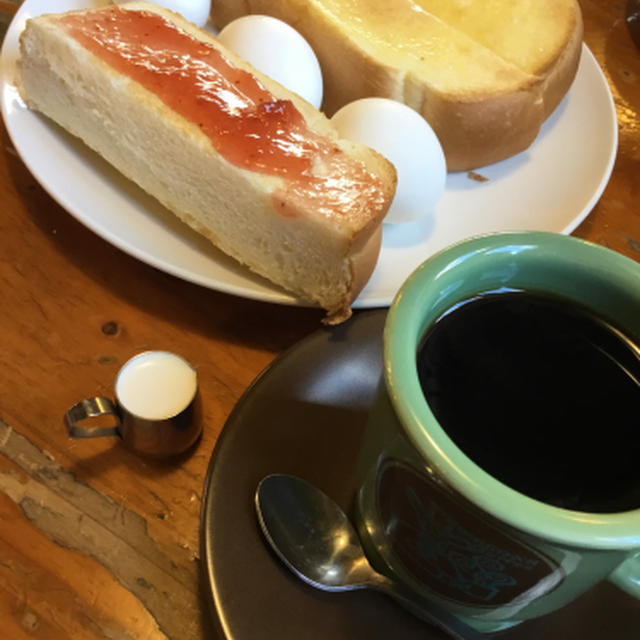 久しぶりのコメダ珈琲モーニング。