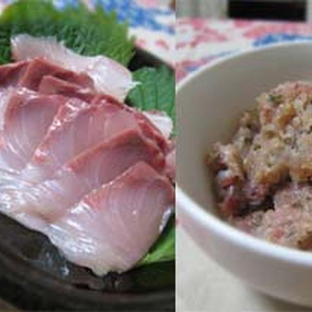 つばす って魚で なめろう と お造り By ぽきのこさん レシピブログ 料理ブログのレシピ満載