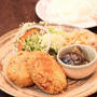 昼カフェ☆クリーミーコロッケセット