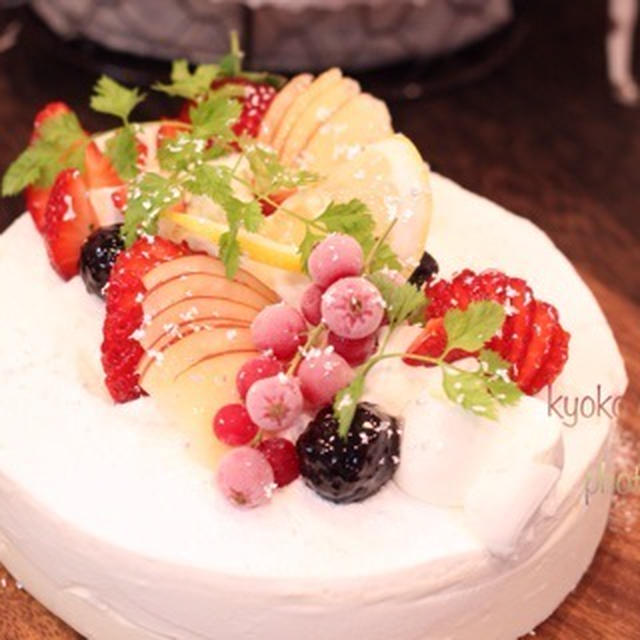 甘カフェ☆FPでアニバーサリーチーズケーキ（レシピ）