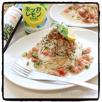ひやむぎ(素麺)deイタリアン