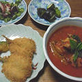 鶏肉のトマトソース煮と寝不足の理由