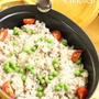 【ストウブ】合挽き肉のピラフ　レシピ