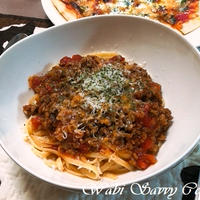 GABANのスパイスミックスで作るボロネーゼ