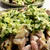 鶏もも肉の塩こうじ焼きにねぎ塩だれをかけて＆庭の鬼柚子♪